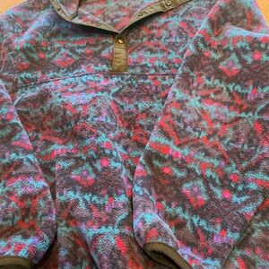 vintage woolrich fleece pullover Men’s Large